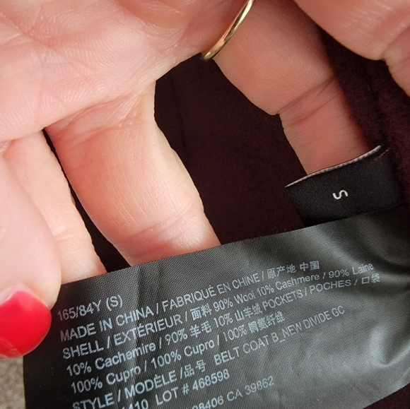 Theory Wrap Coat in Double-Face Wool-Cashmere, size S - Picture 14 of 14